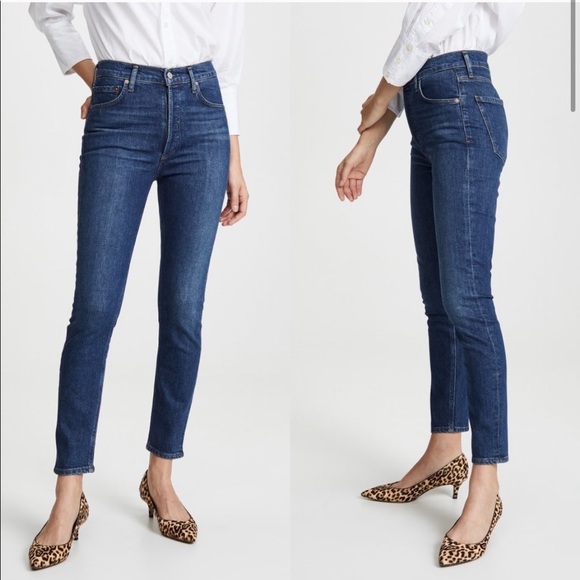 NWT Agolde Niko high rise jeans - Picture 2 of 8